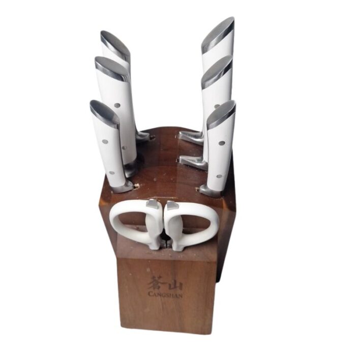 Cangshan 8-Piece Knife Block Set Forged German Steel