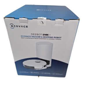 ECOVACS DEEBOT NEO+ Vacuum and Mop Robot with Auto-Empty Station - New Open Box