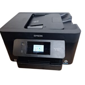 Epson WorkForce Pro WF-3820 Wireless All-in-One Printer Fax Scan Copy *Needs Ink - Used - Good Condition