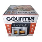Gourmia 8 Quart Digital Electric Air Fryer 450F Guided Cooking Prompts