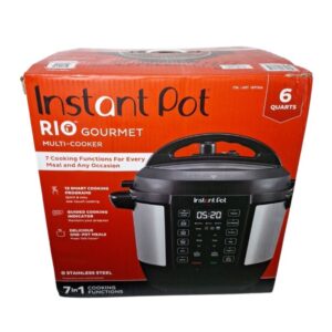 Instant Pot RIO Gourmet 6-quart multi-cooker 7-in-1 slow-cooking - Used - Good Condition
