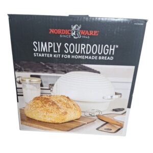 Nordic Ware Simply Sourdough Starter Kit For HomeMade Bread - New Open Box