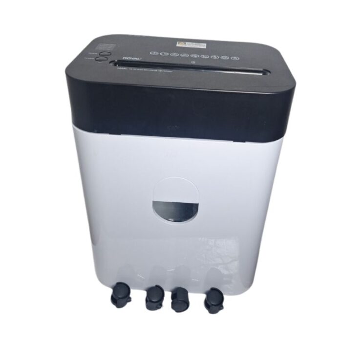 ROYAL 14-Sheet Micro Cut Paper Shredder on Casters, 14MC