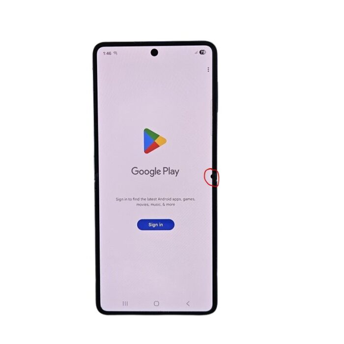 galaxy Z Flip7 blue D