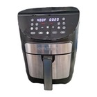 Gourmia Air Fryer Oven Digital 6 Quart Black Stainless Bake FryForce 400 - Used