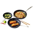 All-Clad Hard Anodized Nonstick Fry Pan 3 Piece Set  - 8" 10" & 12" - New