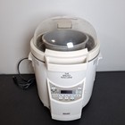 WELBILT Bread Maker The Bread Machine ABM-100-3 White W/Dome Top 2 Lb SPOTLESS - Used - Good Condition