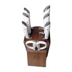 Cangshan 8-Piece Knife Block Set ? Forged German Steel - Used - Good Condition