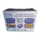 Bentgo Kids Chill 2-Pack Leak-Proof Lunch Box - Purple - New Open Box
