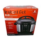 Used - Instant Pot RIO Gourmet 6-quart multi-cooker 7-in-1 slow-cooking - Used - Good Condition
