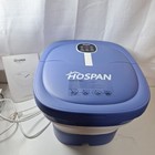 HOSPAN Collapsible Foot Spa Electric Rotary Massage, Foot Bath with Heat, Bubble - Used - Good Condition
