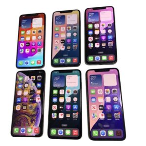 Lot of 6 Apple iPhone XS Max (64GB, 256GB, 512GB) - Unlocked - Good Pre-Owned